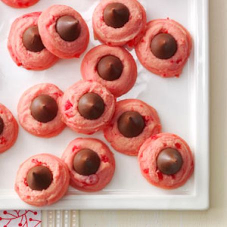 Cherry Kiss Cookies Recipe