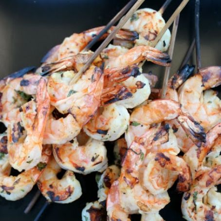 Grilled Ginger-Lime Shrimp