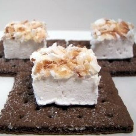 Toasted Coconut Vanilla Marshmallows