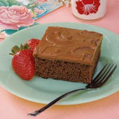 Favorite Chocolate Sheet Cake Recipe