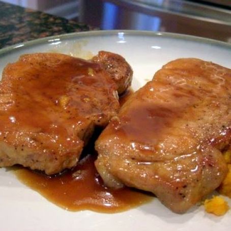 Cider Glazed Pork Chops