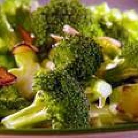 Sauteed Broccoli and Almonds