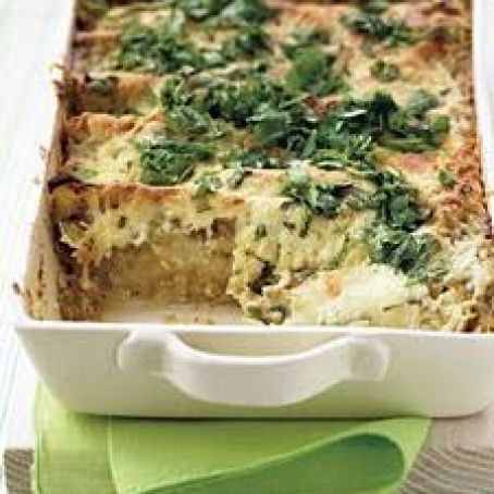 Chicken Enchiladas with Creamy Green Sauce