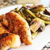 Sheet Pan Balsamic Chicken and Vegetables