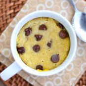 GF Chocolate Chip Cookie in a Mug