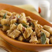Sweet Potato Gnocchi with Maple Cinnamon Sage Brown Butter