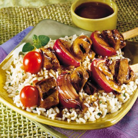 Teriyaki Beef Kabobs