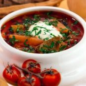 Old Fashion Ukranian Borscht