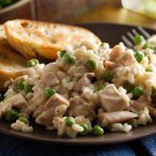 Easy Chicken and Roasted Garlic Risotto