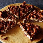 Chocolate Marshmallow Pie Bars