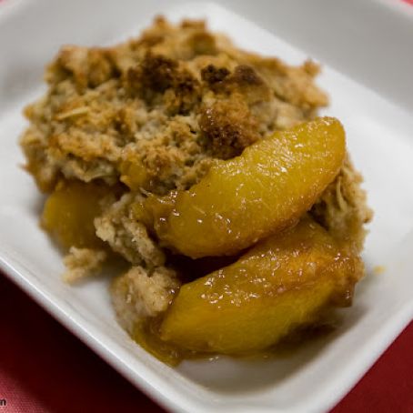 Cin-ful Peach Cobbler
