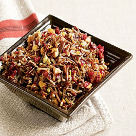 Wild Rice with Dried Cranberries & Hazelnuts