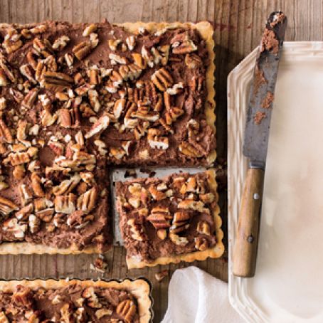 Chocolate-Pecan Mousse Tart