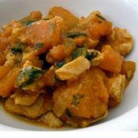 Paleo Chicken, Pumpkin and Indian Spices