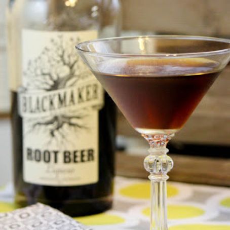 Root Beer Float Martini