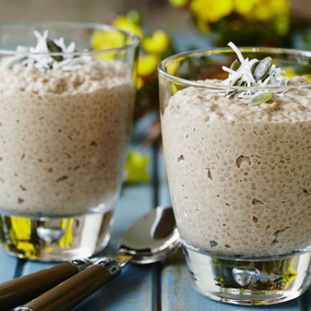 Peanut Butter-Chia Morning Pudding