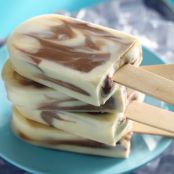 Double Chocolate Swirl Pops