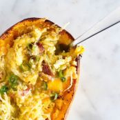 Breakfast Spaghetti Squash (Bacon & Egg)