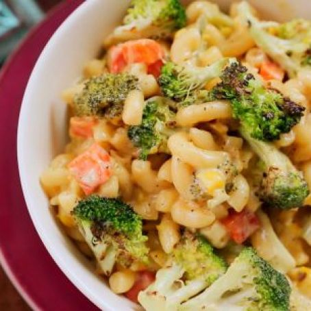 Roasted Vegetable and Truffle Mac 'n Cheese