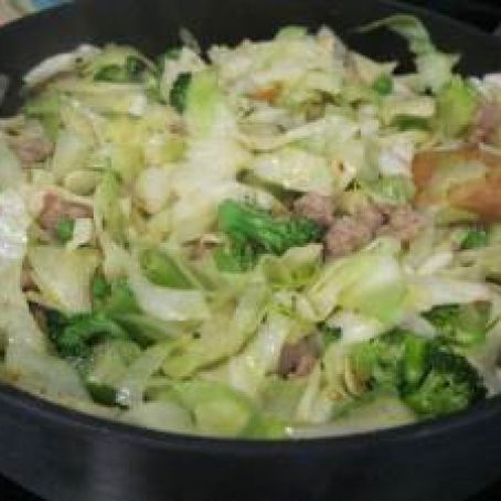 Chicken Cabbage Stir-Fry