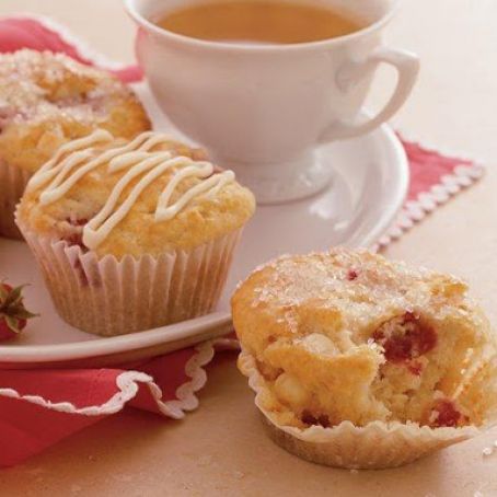 Raspberry-White Chocolate Muffins