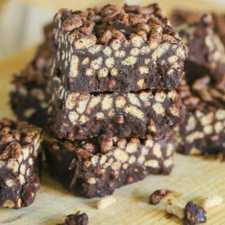 bars - Almond butter Chocolate crunch bars