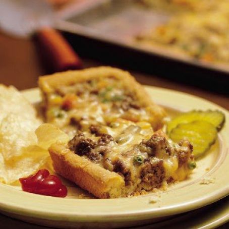 Big-Batch Cheeseburger Bake