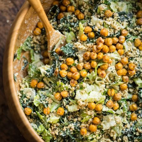 Caesar Salad - Crowd-Pleasing Vegan 