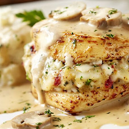 Stuffed Chicken Marsala