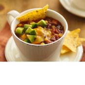Slow-Cooker Southwest Beef and Bean Soup