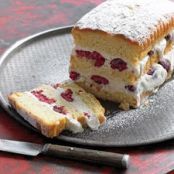 Raspberry Ice Cream Cake