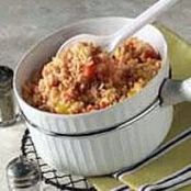 10 minute Cheesy Mexican Rice