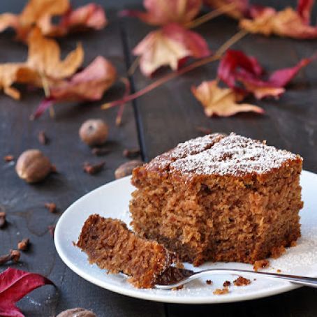 cake - applesauce cake - vegan, gf