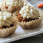 Paleo Carrot Cake Cupcakes
