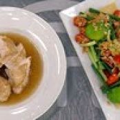 Drunken Chicken with Bruised Salad