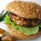 Turkey Yakitori Burgers