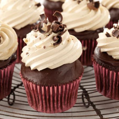 Chocolate Ganache Peanut Butter Cupcakes Recipe