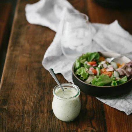 Roasted Garlic and Dill Dressing