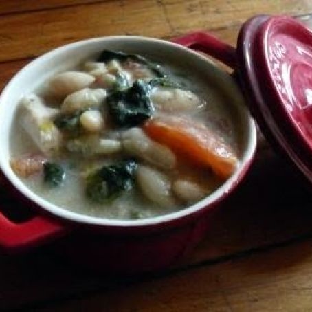 Creamy Cannellini Spinach Soup