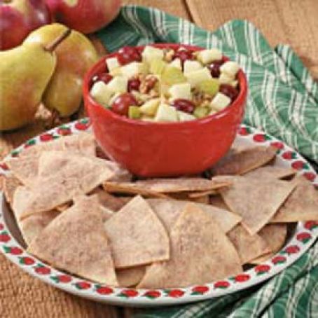 2003 Apple Pear Salsa with Cinnamon Chips