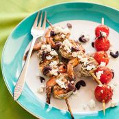 Greek Herbed Shrimp with Feta and Black Olives