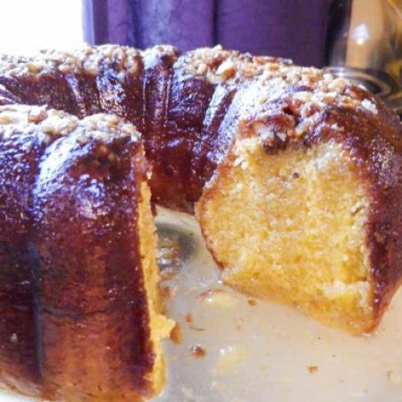 Old-School Boozy Rum Cake