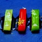 Griddled Vegetables with Charcoal Oil