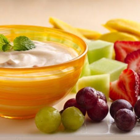 Apricot Mango Yogurt Fruit Dip