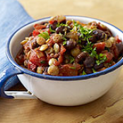 Lentil and Black Bean Chili