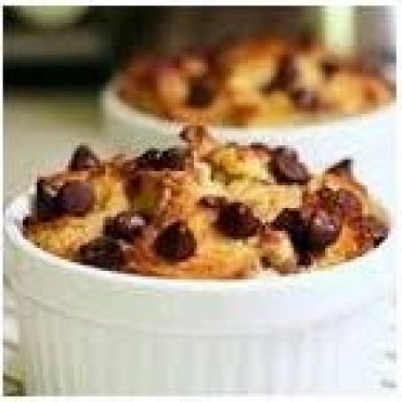 Chocolate Banana Bread Pudding
