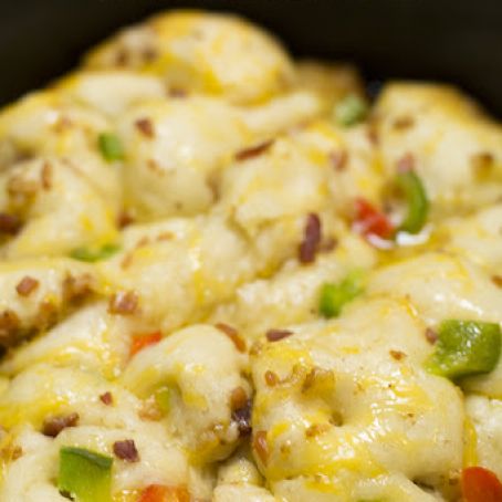 Crock Pot Bacon Bubble Bread