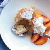 Peach Shortcake with Vanilla Whipped Cream