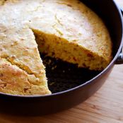 Cast Iron Cornbread with Bacon