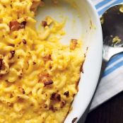 Emeril's Three Cheese Baked Macaroni